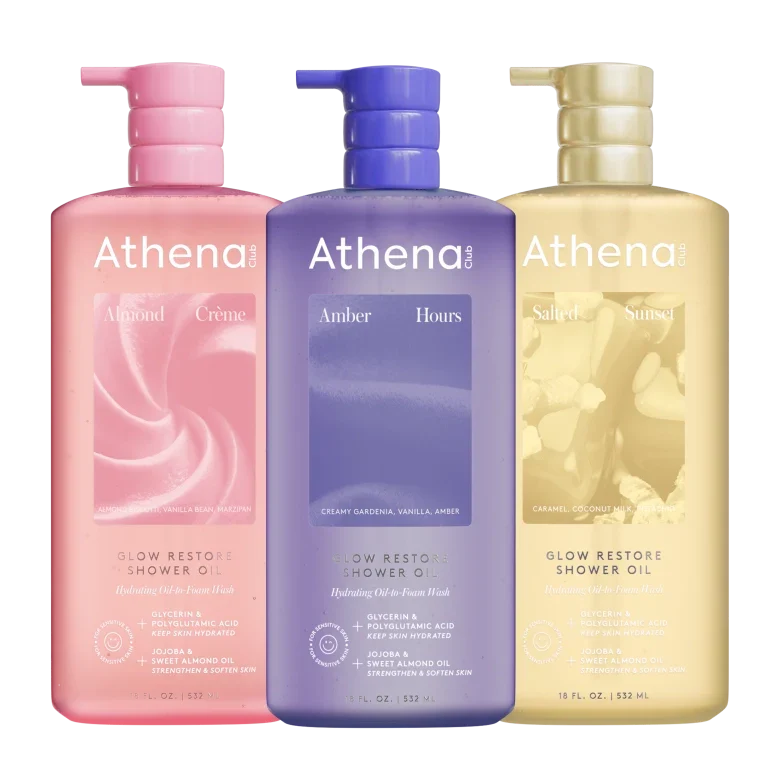 Glow Restore Shower Oil Trio W6